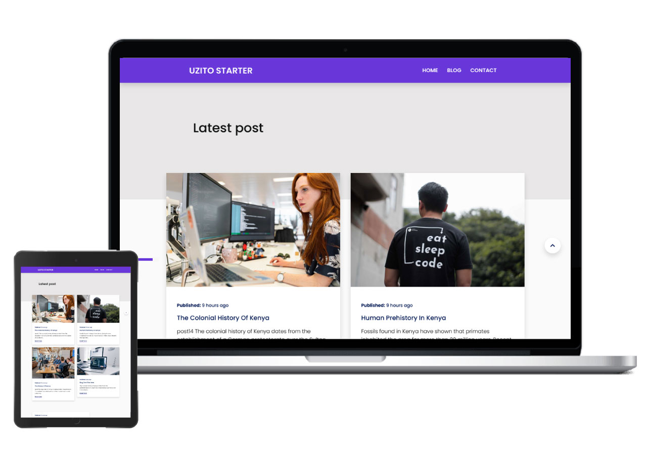 Gatsby starter uzito blog